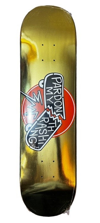 Pardon My Thrashing Gold Foil Logo Deck