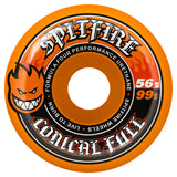 Spitfire Formula Four Conical Full Wheels - Orange