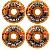 Spitfire Formula Four Conical Full Wheels - Orange