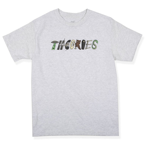 Theories Symbols Tee - Ash