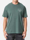 Nike SB Max90 Skate T-Shirt Train Moniker Black & Vintage Green