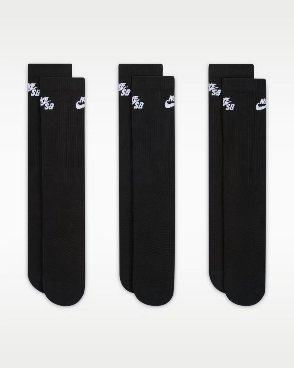 Nike SB Everyday Elevated Skate Socks - Black