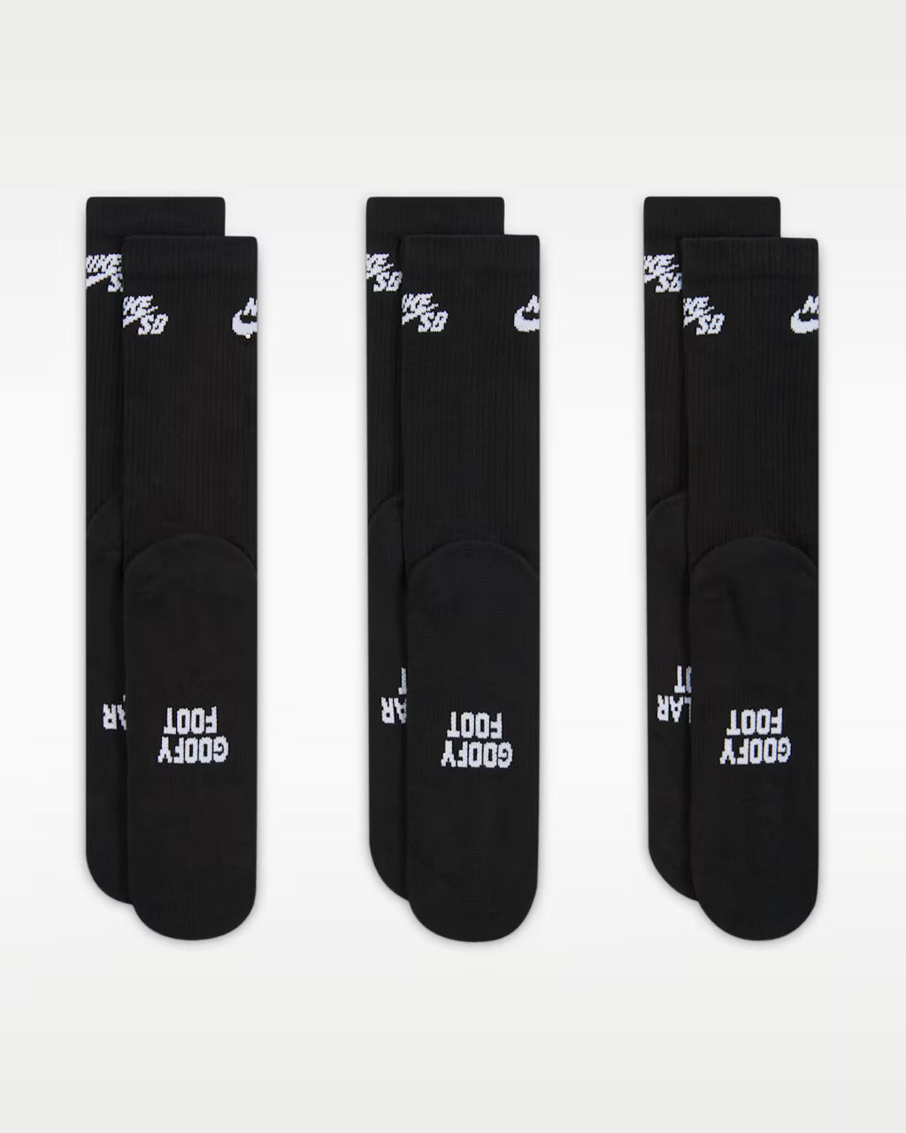 Nike SB Everyday Elevated Skate Socks - Black