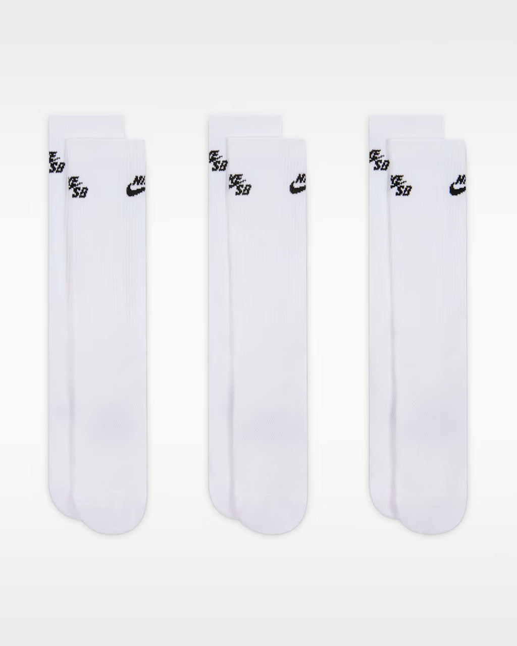 Nike SB Everyday Elevated Skate Socks - White