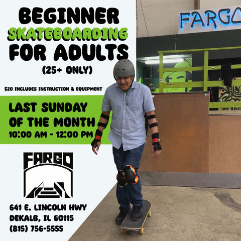 Beginner Skateboarding for Adults