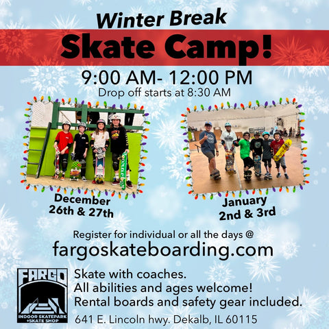 Fargo Winter Break Skate Camp