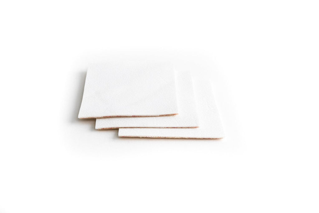 thumbnail image 2 of Stick And Flick Shoe Repair Patches – Canvas Skate Shoe Protector – White, Made In USA 2 of 5