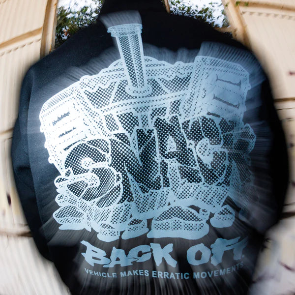 Snack Back Off Hoodie - Black