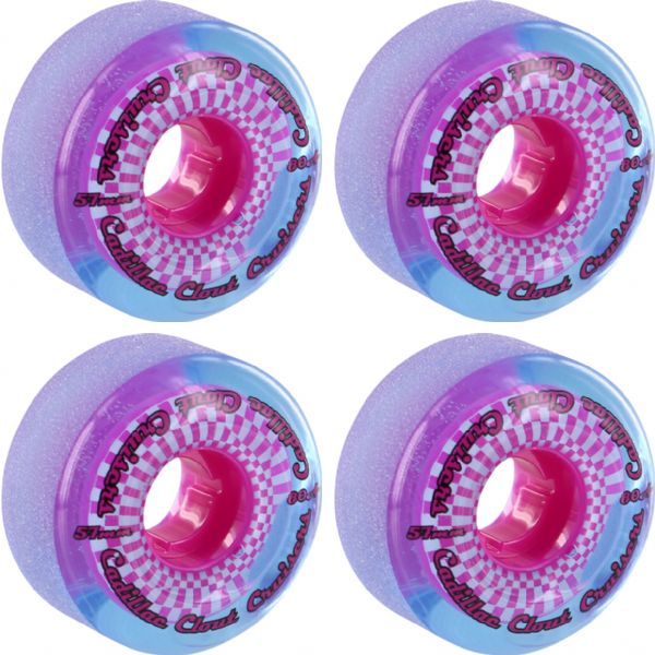Cadillac Clout Cruisers Blue/Pink 57MM 80A Wheels