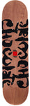 Chocolate Roberts Ink Blot Brown Stain Twin Tail Deck - 8.5