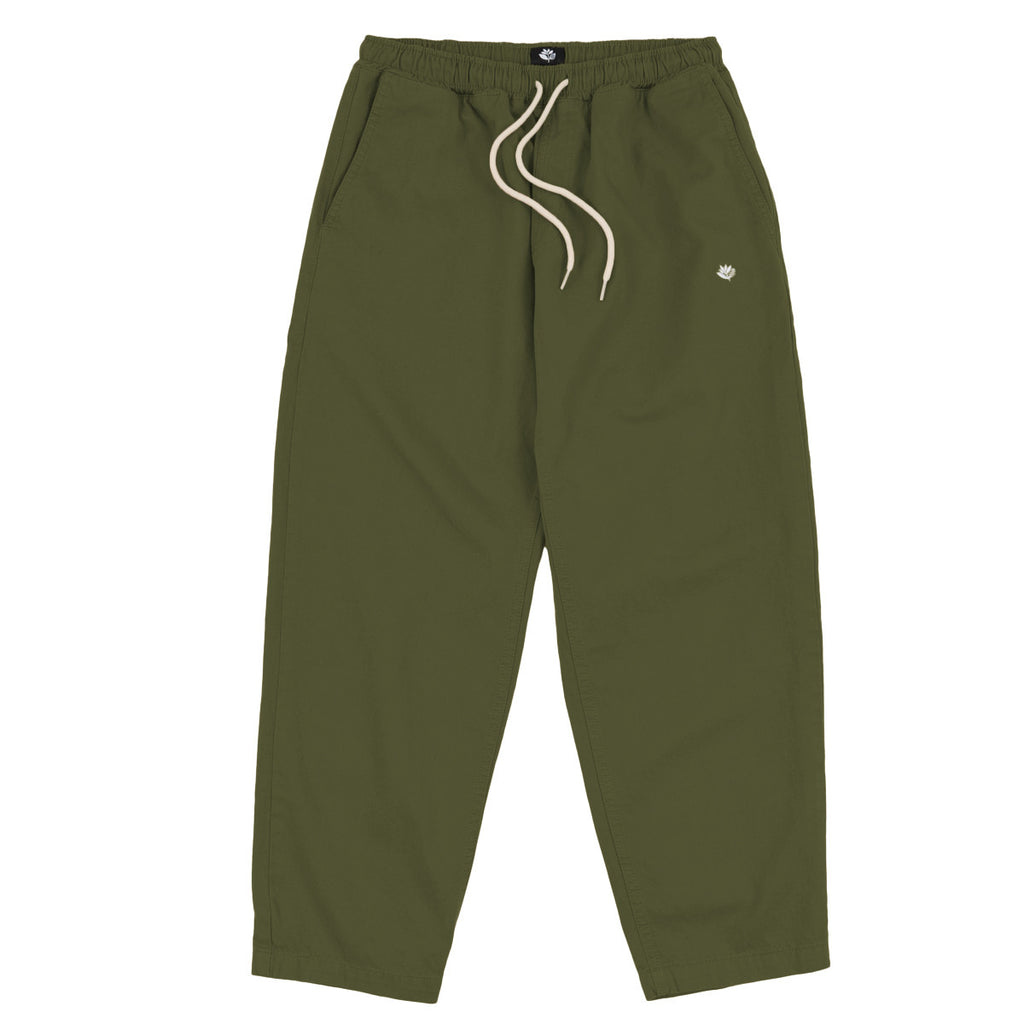 Magenta Slack Pants - Khaki Green