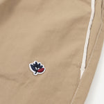 Magenta Loose Pants Stitch - Beige