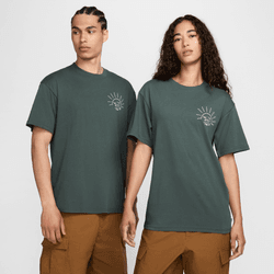Nike SB Max90 Skate T-Shirt Train Moniker Black & Vintage Green