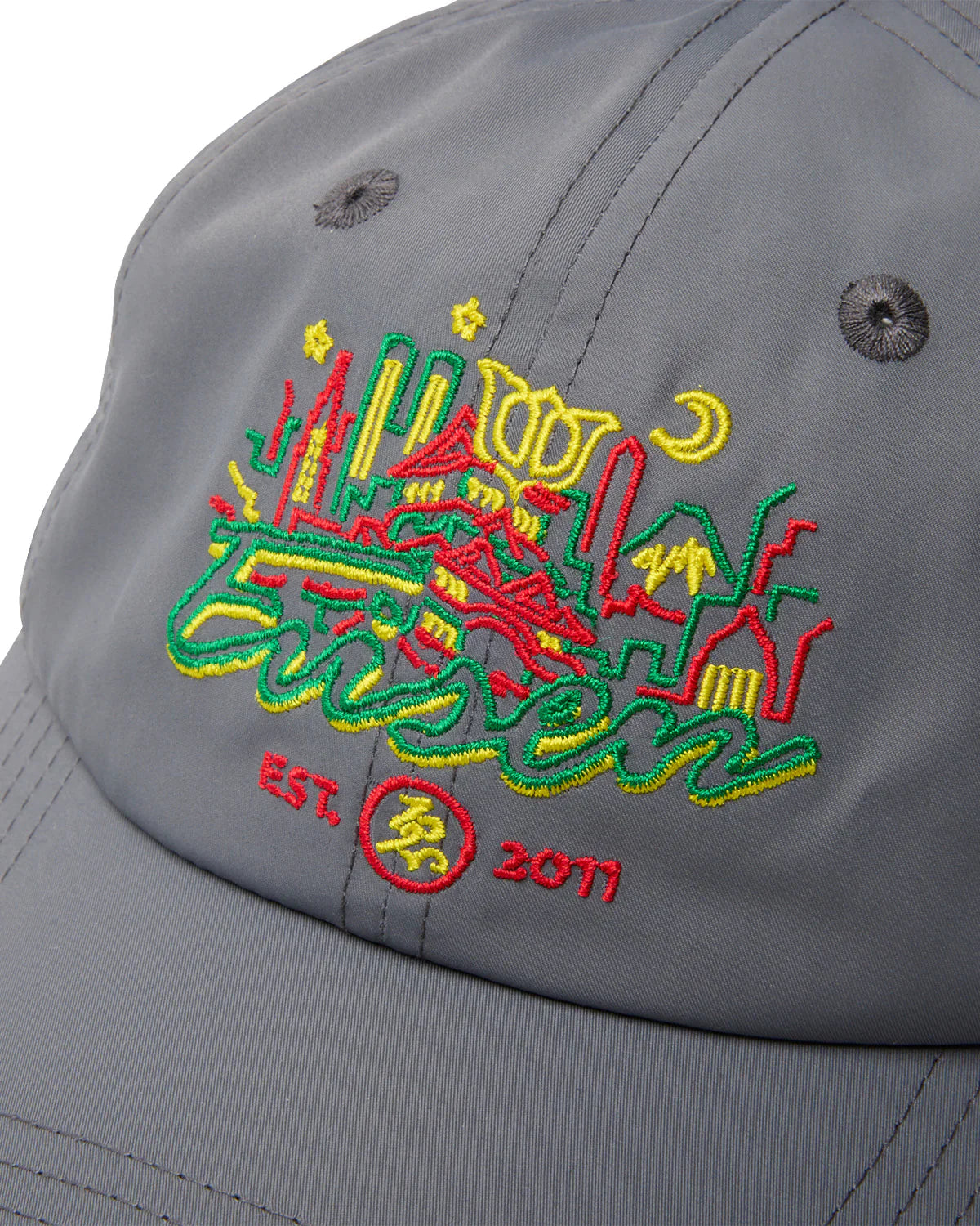 Evisen Evi City 6 Panel Hat - Charcoal