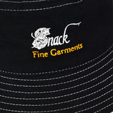 Snack Fine Garments Bucket Hat - Black