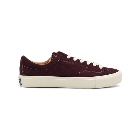 Last Resort VM003 Lo Suede - Fig Red/White