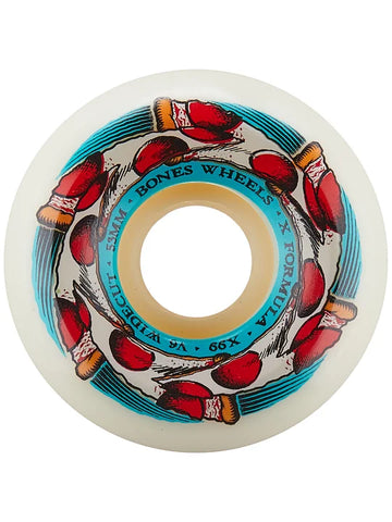 Bones X-Formula Deep Dish V6 Wide Cut 56MM 99A Wheels