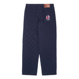 GX1000 Baggy Quilted Pants - Navy