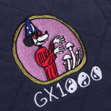GX1000 Baggy Quilted Pants - Navy
