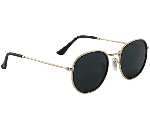 Glassy Hudson Polarized Sunglasses Black/Gold