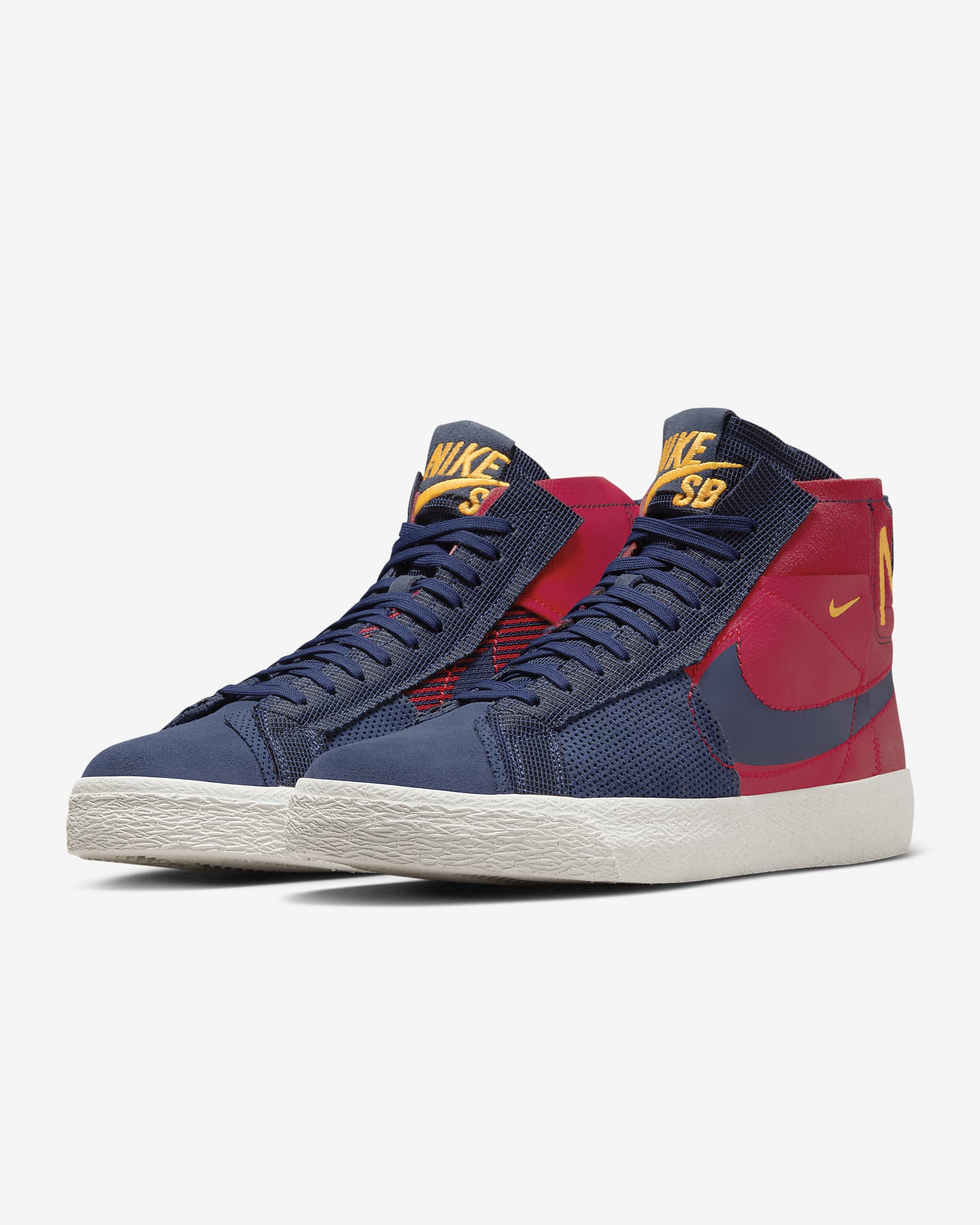 Nike SB Zoom Blazer Mid Premium - University Red/Navy – FARGO