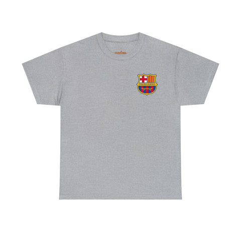 Trabajando Barcelona Chest Emblem Tee - Grey