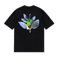 Magenta Pomme Tee Petrol Black