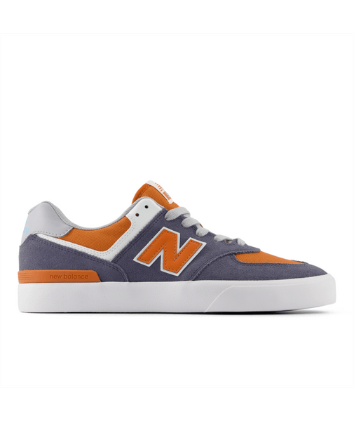 New Balance Numeric 574 Vulc Grey Orange FARGO SKATEBOARDING