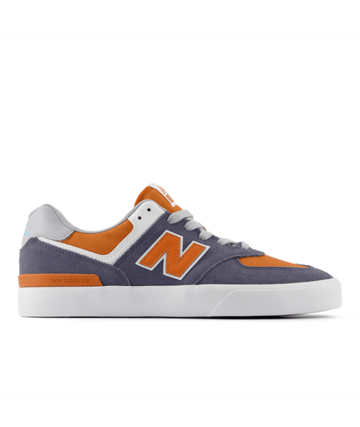 New Balance Numeric 574 Vulc - Grey/Orange – FARGO SKATEBOARDING New Balance Numeric 574 Vulc - Grey/Orange – FARGO SKATEBOARDING