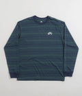 Nike SB Long Sleeve Skate Tee - Midnight Navy/Deep Jungle