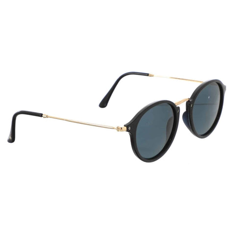 Glassy Klein Polarized Sunglasses - Black/Gold