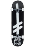 Deathwish Black/White Gang Logo Complete - 8.5