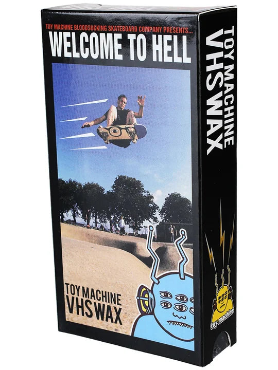 Toy Machine VHS Skate Wax - Welcome To Hell