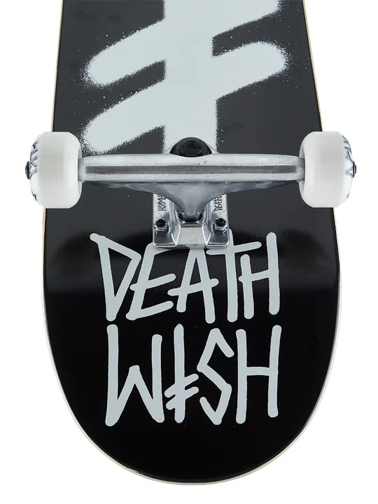 Deathwish Black/White Gang Logo Complete - 8.5
