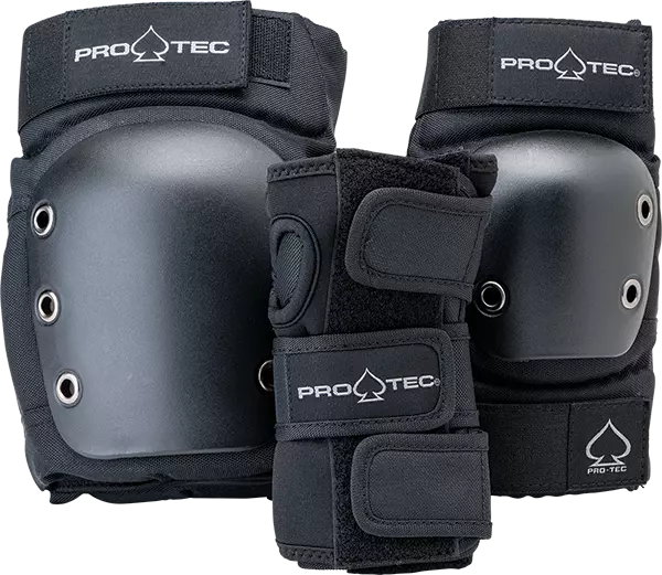 Pro-Tec Jr. Street Gear 3 Pack - Black