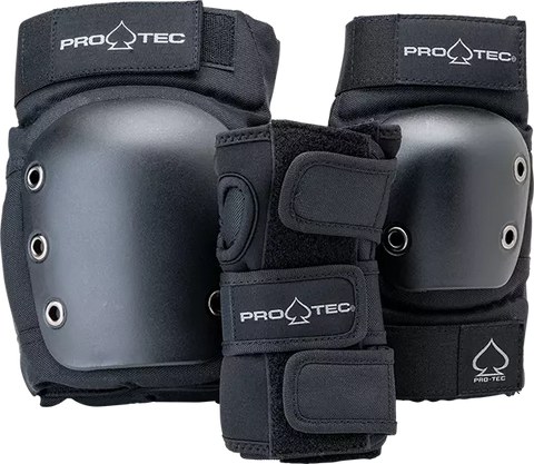 Pro-Tec Jr. Street Gear 3 Pack - Black