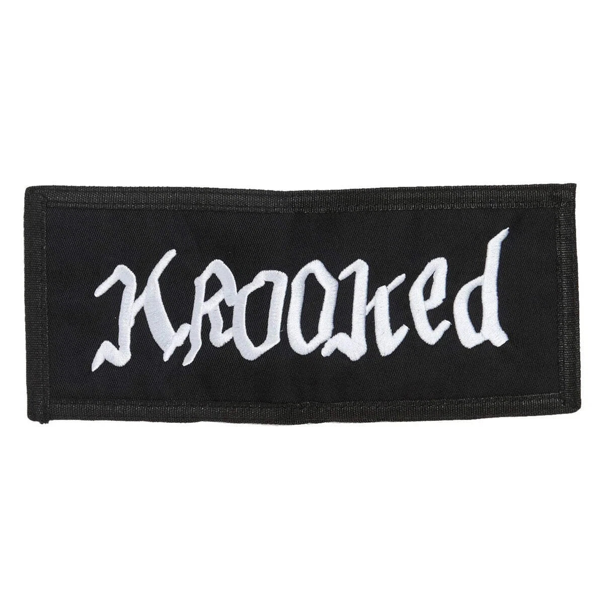 Krooked Wallet Double OK Bifold - Black
