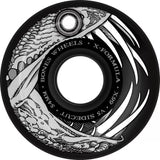 Bones X-Formula  Dark Waters V5 Sidecut  99A Wheels