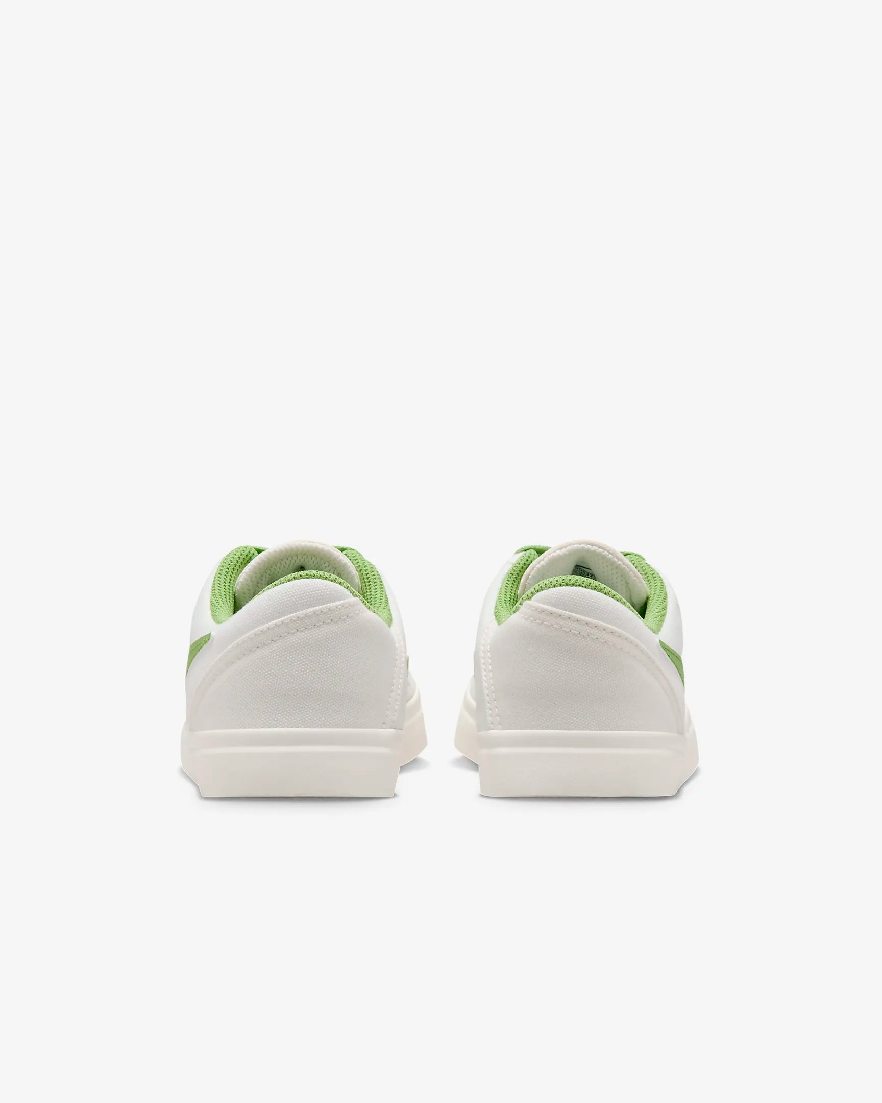 Nike SB Check CNVS Kids Shoes - Summit White/Chlorophyll