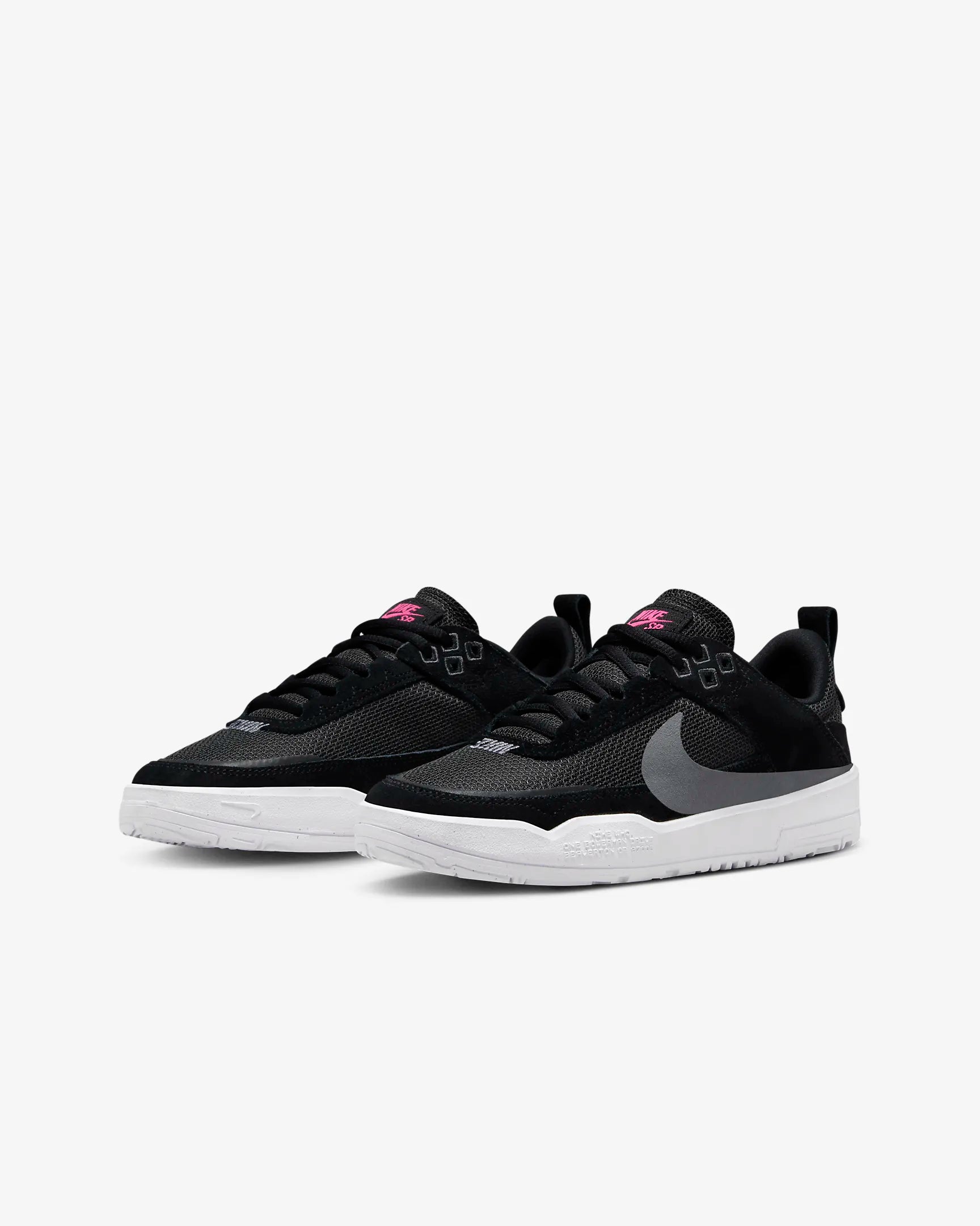 Nike SB Day One Big Kid's Skate Shoes - Black/Cool Grey