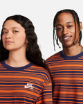 Nike SB Long Sleeve Skate Tee - Purple/Campfire Orange