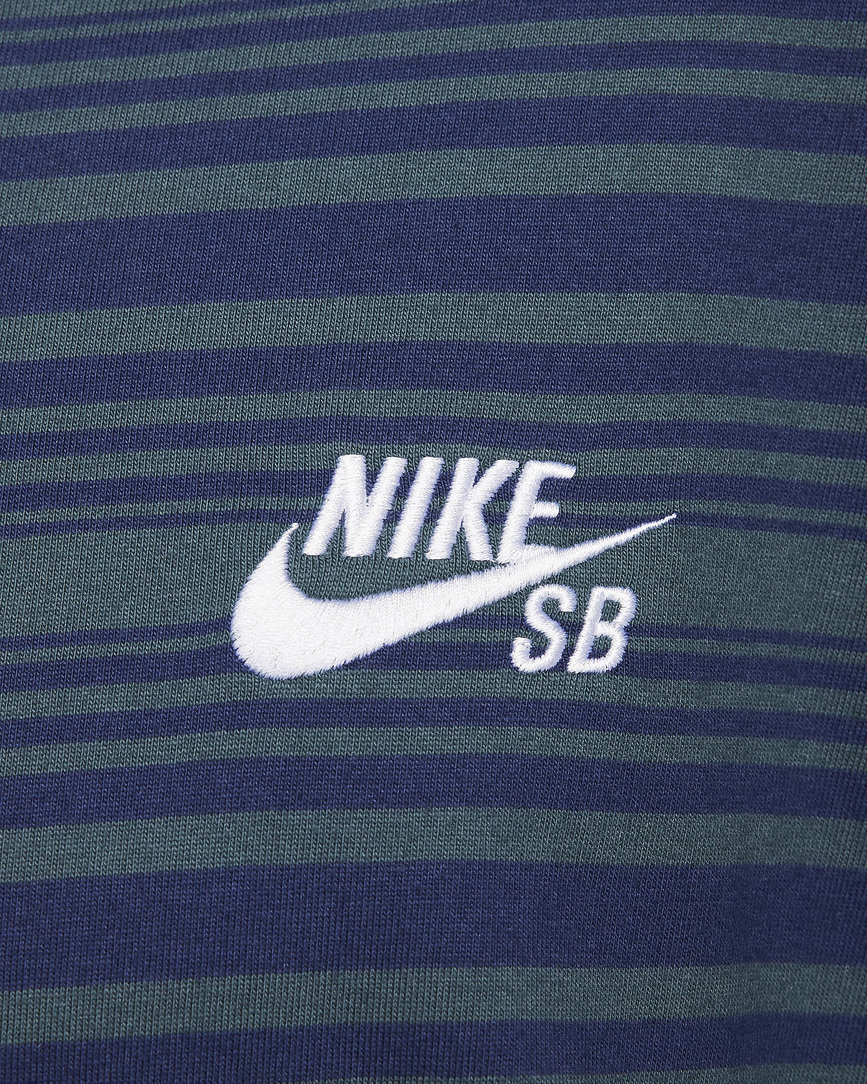 Nike SB Long Sleeve Skate Tee - Midnight Navy/Deep Jungle