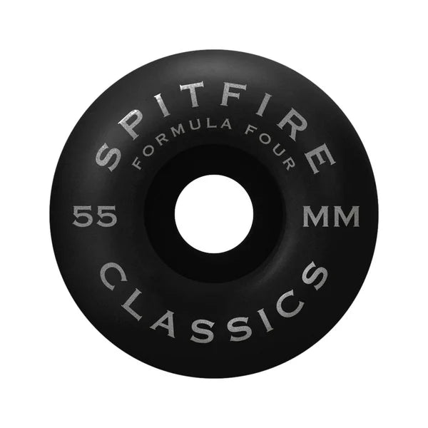 Spitfire Formula Four Floral Black Classic Wheels