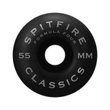 Spitfire Formula Four Floral Black Classic Wheels