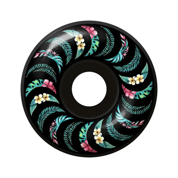 Spitfire Formula Four Floral Black Classic Wheels