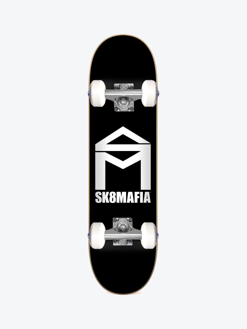 SK8 Mafia House Logo Black Micro Complete