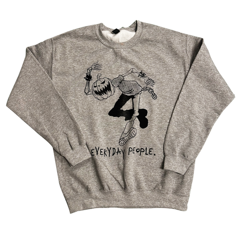 Everyday People Skanking Pumpkin Halloween 25' Sweatshirt