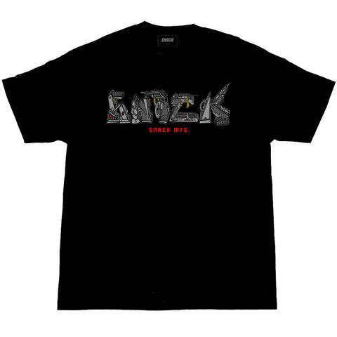 Snack Robot Tee - Black