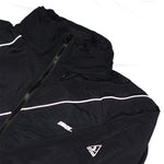 Snack Alive Wave Wind Breaker - Black/Reflective