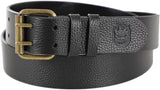 Spitfire Bighead Leather Belt - Black Pebble